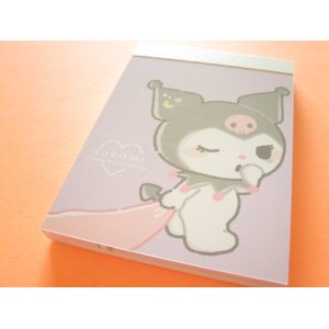 Photo: Kawaii Cute むにゃっと Item Collection Mini Memo Pad Sanrio *Kuromi (126550)