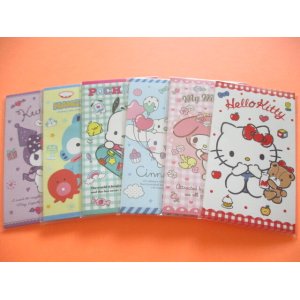 Photo: 6 packs Kawaii Cute Mini Envelopes Pochibukuro Sanrio Characters Set (018892)