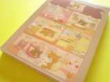 Photo: Kawaii Cute Large Memo Pad Rilakkuma San-x *すてきなお家 (MH24401)