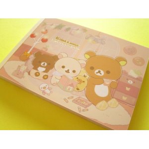 Photo: Kawaii Cute Large Memo Pad Rilakkuma San-x *すてきなお家 (MH24402)