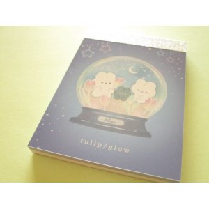 Photo: Kawaii Cute Petit Memo Pad Q-LiA *tulip/ glow (90117)