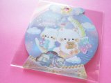 Photo: Kawaii Cute Sticker Flakes Sack Q-LiA *Night Meow (91120)