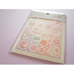 Photo: Kawaii Cute Masking Stick Seals Stickers Set Kyowa *Cherry blossom Sakura meguri Sweets (62-E69)