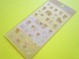 Photo: Kawaii Cute Lame Clear Stickers Sheet San-x *Rilakkuma (SE66002)