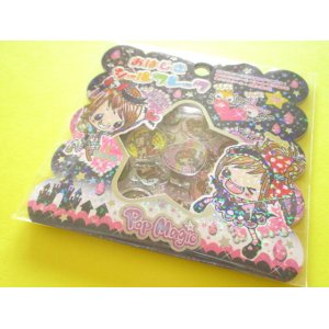 Photo: Kawaii Cute Ohajiki Disc Sticker Flakes Sack KAMIO JAPAN *Pop Magic (225027)