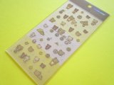 Photo: Kawaii Cute Lame Clear Stickers Sheet San-x *Rilakkuma (SE66003)