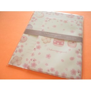 Photo: Kawaii Cute Cherry Blossom Letter Set Kyowa *Sakura Meguri Sweets  (42-208-A )