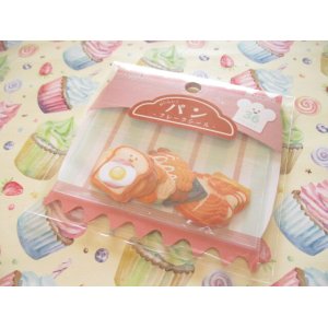 Photo: Kawaii Cute Sticker Flakes Sack Do-Best *Bread (LJP-C-Bread)