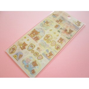 Photo: Kawaii Cute Stickers Sheet Rilakkuma San-x *Clear After Rain (SE65302)