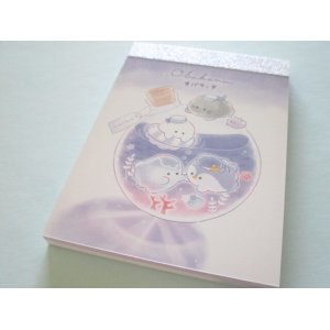 Photo: Kawaii Cute Mini Memo Pad Obakenu Crux *Marine Bottle (128455)