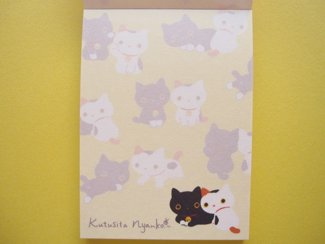 Photo: Kawaii Cute Mini Memo Pad San-x *Kutusita Nyanko (MM 29301-04)