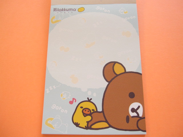 Photo: Kawaii Cute Large Memo Pad SAN-X *Rilakkuma そのままリラックマ (MW 02601)