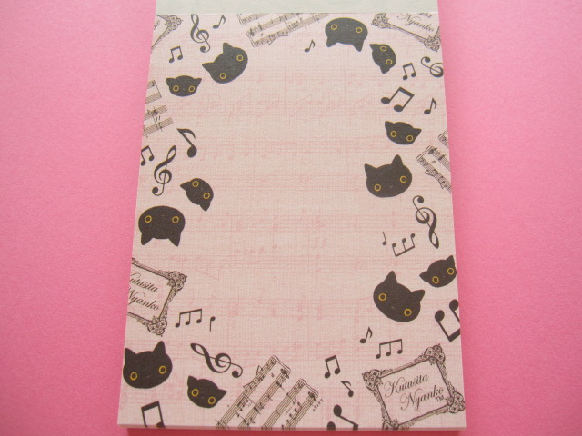 Photo: Kawaii Cute Mini Memo Pad San-x *Kutusita Nyanko 猫の演奏会 (MW06401-02)