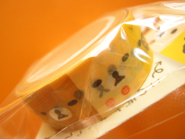 Photo: Kawaii Cute Mini Masking Tape/Deco Tape Sticker San-x *Rilakkuma (SE29001)