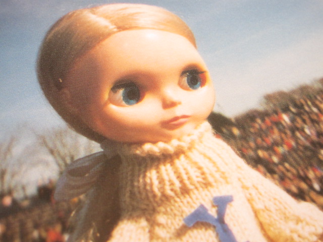 Photo: Cute Blythe Doll Postcard *Initial Y