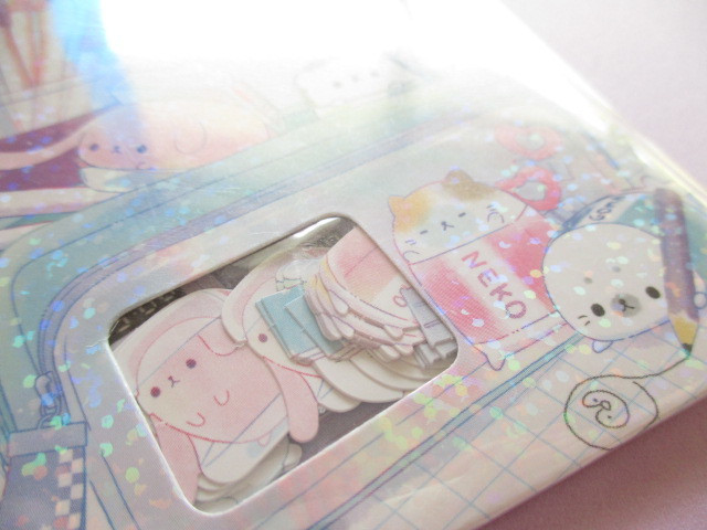 Photo: Kawaii Cute Sticker Flakes Sack Crux *Keshikko (73003)