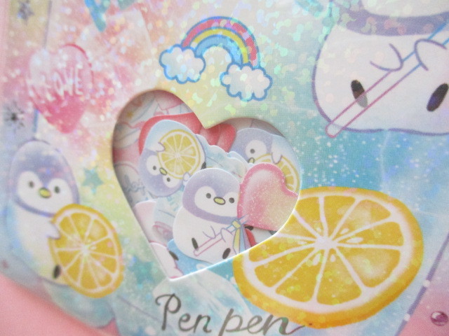 Photo: Kawaii Cute Sticker Flakes Sack Crux *Pen Pen Memory (73062)