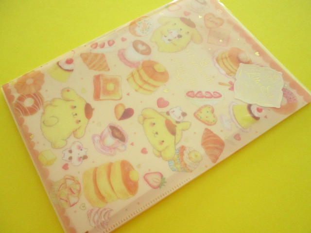 Photo1: Kawaii Cute Letter Set POMPOMPURIN × たけいみき Miki Takei Sanrio *Soufflé (LS-15465)