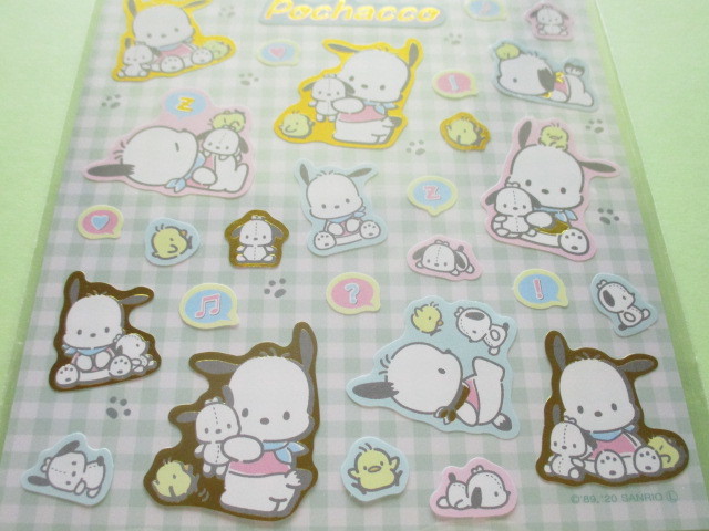 Photo: Kawaii Cute Stickers Sheet Sanrio *Pochacco  (Friends)