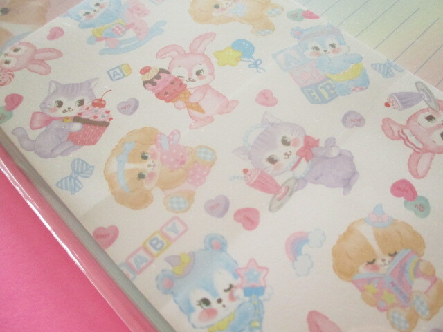 Photo: Kawaii Cute Letter Set Gaia *Retro Fancy (466366-Baby)