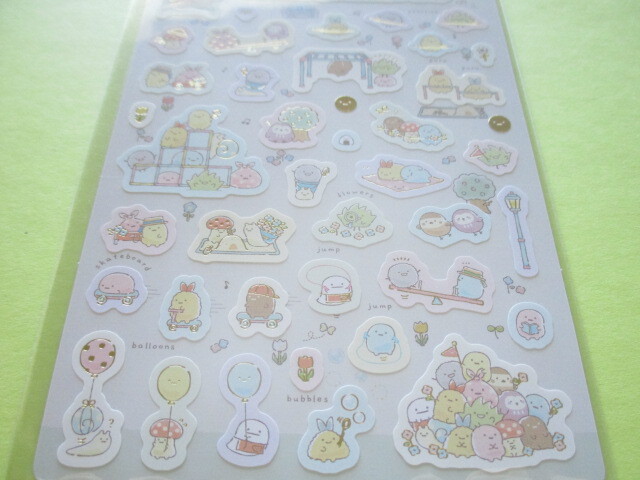 Photo: Kawaii Cute Stickers Sheet Sumikkogurashi San-x *minikko to asobo (SE50301)