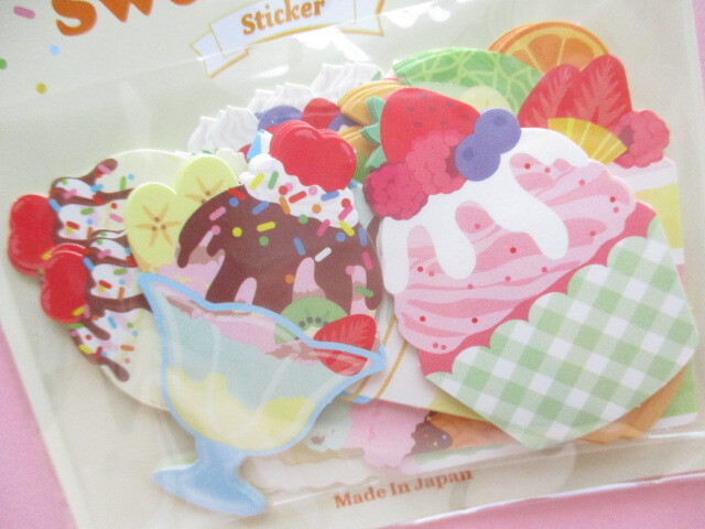 Photo: Kawaii Cute Sweets Shop Sticker Flakes Sack Gaia *Fruits (465796）