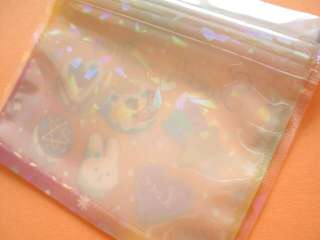 Photo: 7 pcs Kawaii Cute Zipper Bags Set amifa *Sweets Magic 