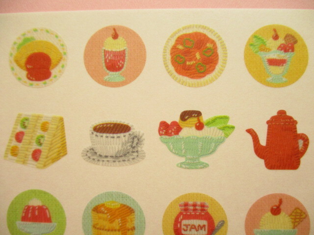 Photo: Kawaii Cute Masking Point Stickers Seals Set Gaia *Tea House (466452)