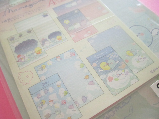 Photo: Kawaii Cute Regular Letter Set Mamegoma San-x *Sky Aquarium (LH75001)