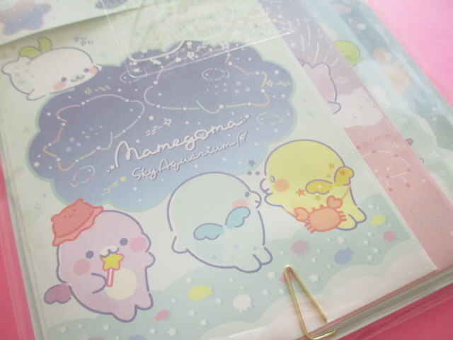 Photo: Kawaii Cute Regular Letter Set Mamegoma San-x *Sky Aquarium (LH75001)