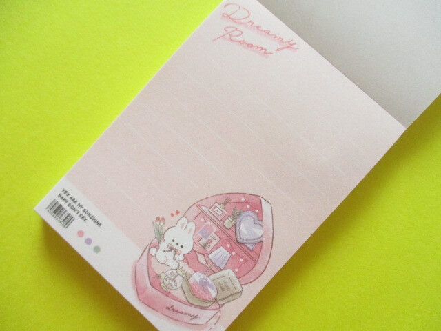 Photo: Kawaii Cute Mini Memo Pad Q-LiA  *Dreamy Room/Rabbit (60325)