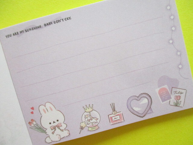 Photo: Kawaii Cute Mini Memo Pad Q-LiA  *Dreamy Room/Rabbit (60325)