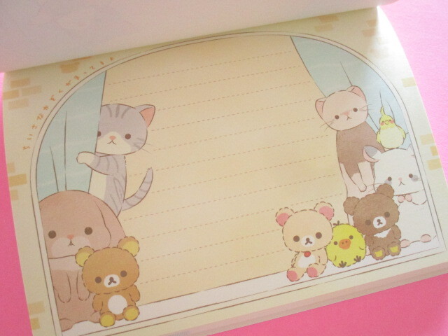 Photo: Kawaii Cute Large Memo Pad Always with Rilakkuma San-x *Your Little Family (MH09901)