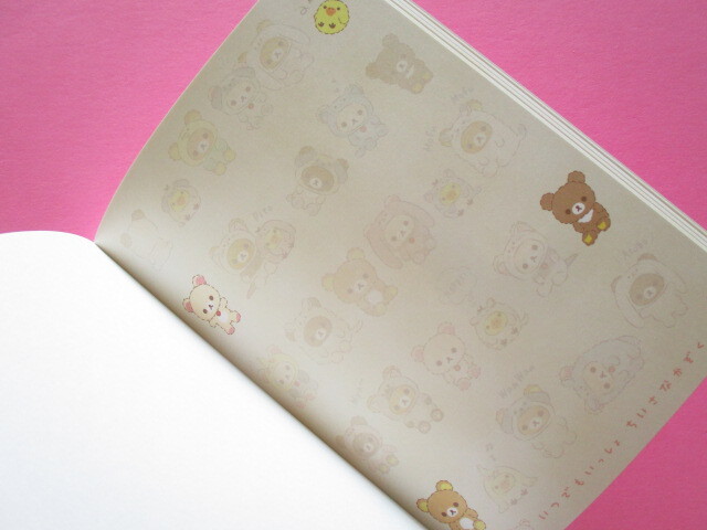 Photo: Kawaii Cute Large Memo Pad Always with Rilakkuma San-x *Your Little Family (MH09901)