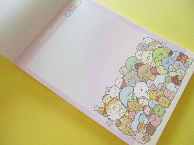 Photo: Kawaii Cute Large Memo Pad Sumikkogurashi San-x *We all get together (MH09701)