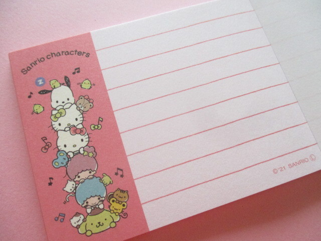 Photo: Kawaii Cute Mini  Memo Pad Sanrio *Sanrio Characters (タテノリ）