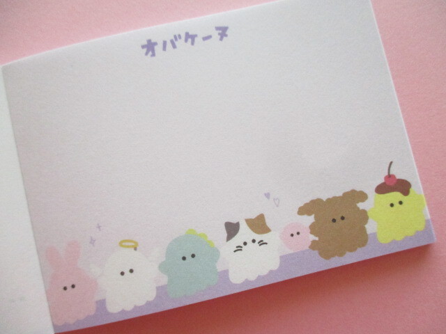 Photo: Kawaii Cute Mini Memo Pad Obakenu Crux *Mix (109718)