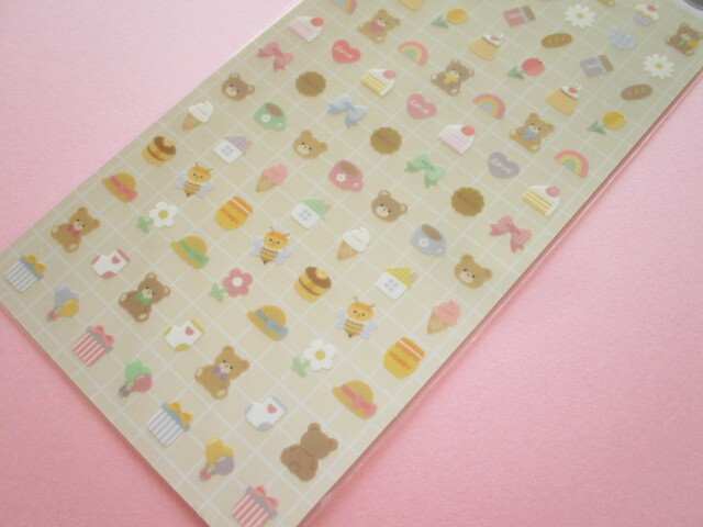 Photo: 2pcs Kawaii Cute Stickers Sheets Set Gaia *ゆるぷちモチーフ (466575)