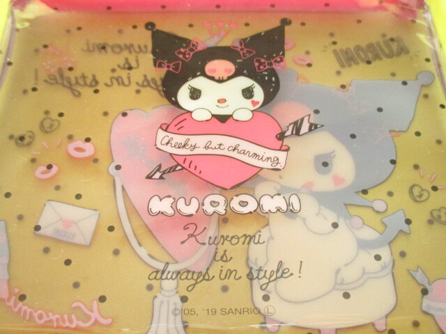 Photo: Kawaii Cute Mini Flat Pouch Kuromi Sanrio *Cute (31743)