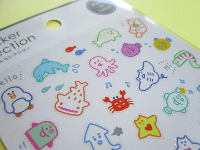 Photo: Kawaii Cute Stickers Sheet Gaia *Aquarium (466311)