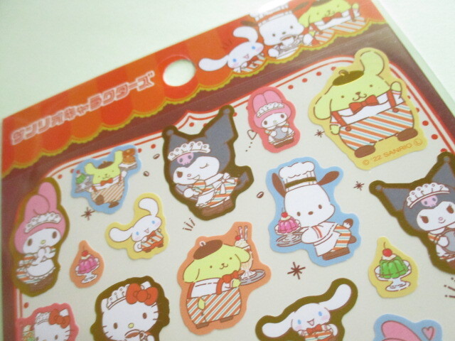 Photo: Kawaii Cute Stickers Sheet Sanrio *Sanrio Characters (408923)