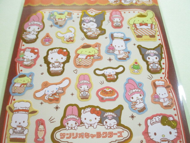 Photo: Kawaii Cute Stickers Sheet Sanrio *Sanrio Characters (408923)