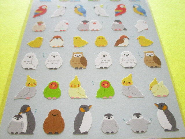 Photo: Kawaii Cute Stickers Sheet Gaia *Bird (466624-2)