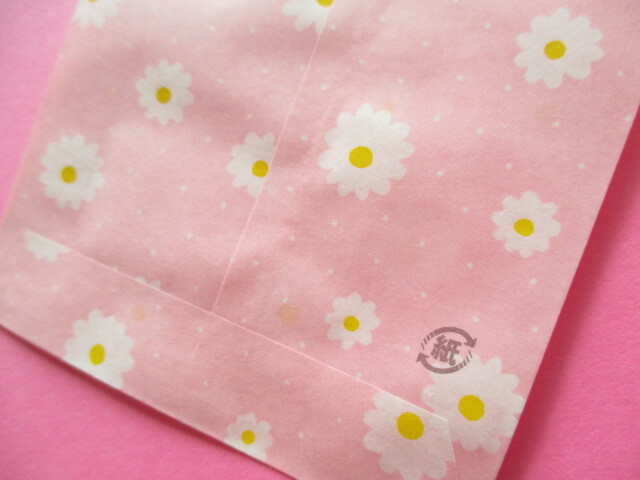 Photo: 20 pcs Flat Paper Bags Set *Tiny Flowers Mini size