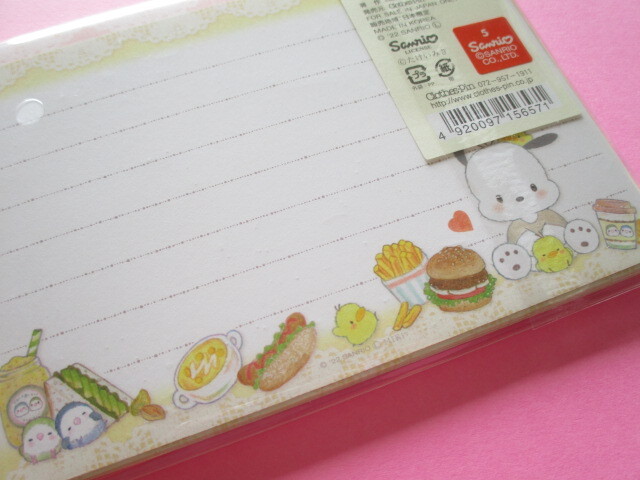 Photo: Kawaii Cute Mini Letter Set  Pochacco × たけいみき (Miki Takei) Sanrio *Natural Food (LS-15657)