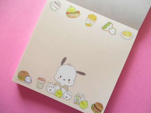 Photo: Kawaii Cute Medium Memo Pad Pochacco × たけいみき (Miki Takei) Sanrio *Natural Food (MM-15635)