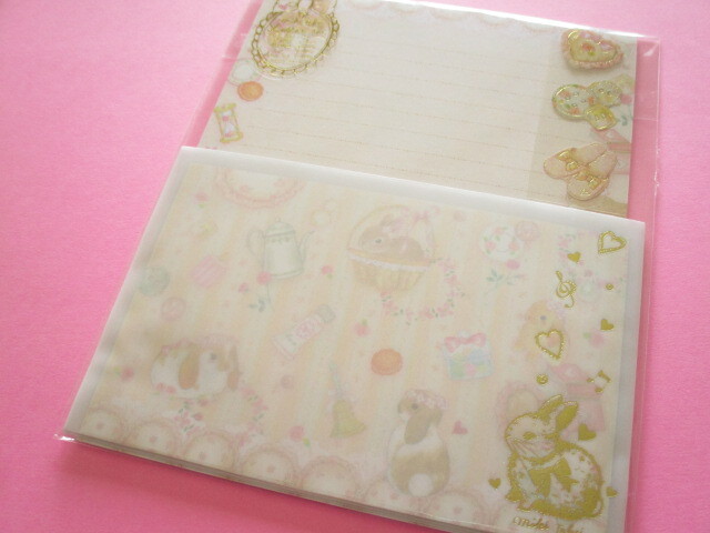 Photo1: Kawaii Cute Letter Set たけい みき (Takei Miki) Clothes Pin *Rabbit Room (LS-15590)