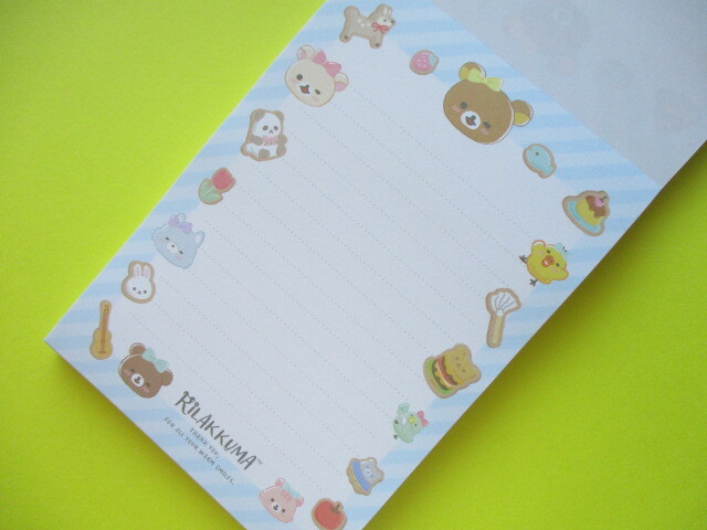 Photo: Kawaii Cute Large Memo Pad Rilakkuma San-x *Happy Smile For You (MH12302)