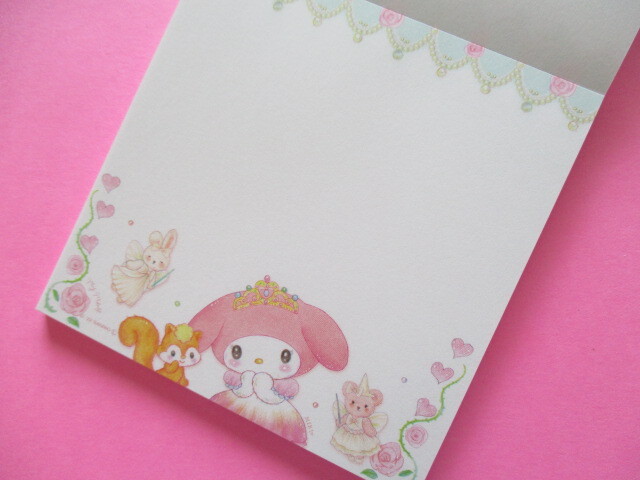 Photo: Kawaii Cute Medium Memo Pad My Melody × たけいみき (Takei Miki) Sanrio * Fairy Tale Princess (MM-15636)