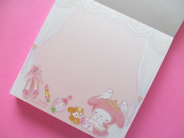 Photo: Kawaii Cute Medium Memo Pad My Melody × たけいみき (Takei Miki) Sanrio * Fairy Tale Princess (MM-15636)